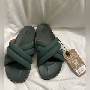 OluKai Hila Water Resistant Slide Sandal - Star Pine